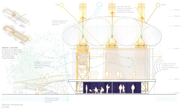 Entwurf fr den spanischen Pavillon von SelgasCano + FRPO architects (beide Madrid)