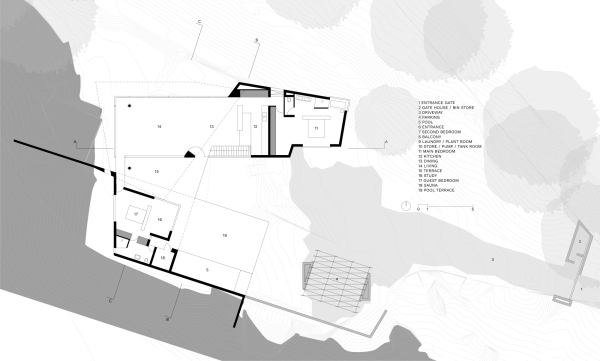 Grundriss Oberes Geschoss