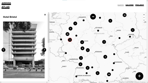 Abriss-Atlas Deutschland ist online