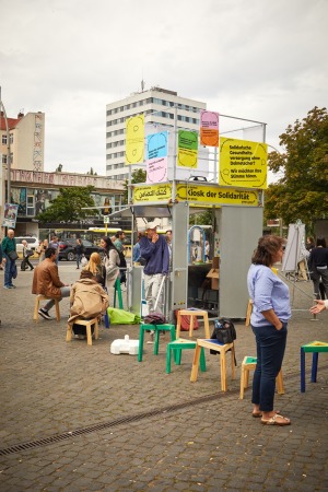 Kiosk X TransVer, Leopoldplatz, Berlin-Wedding / Charit Campus, Berlin-Mitte, 5./7. Juli 2023