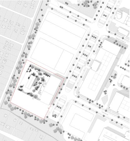 3. Preis: Nickl & Partner Architekten (M�nchen); Lageplan