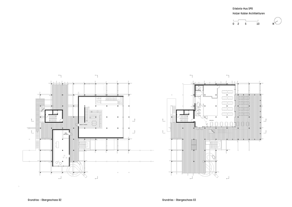 Grundriss 2. und 3. Obergeschoss