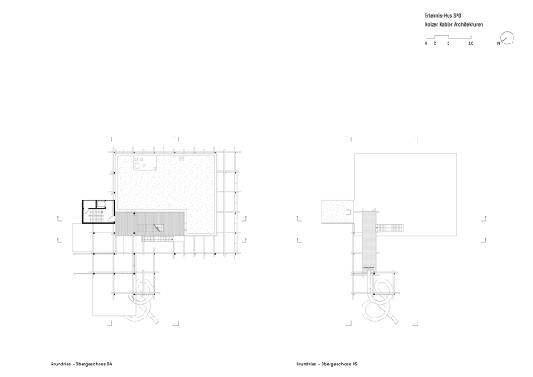 Grundriss 4. und 5. Obergeschoss