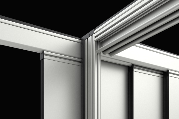 Detail Schiebetrensystem