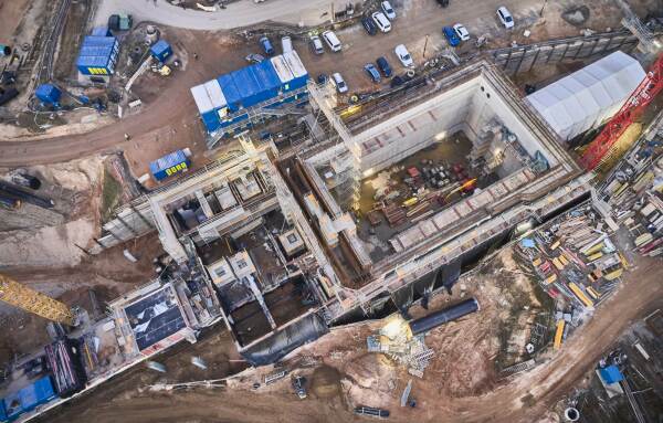 Insgesamt fnf Experimentierpltze wird es in der Anlage geben. (Aufnahme Frhling 2021)