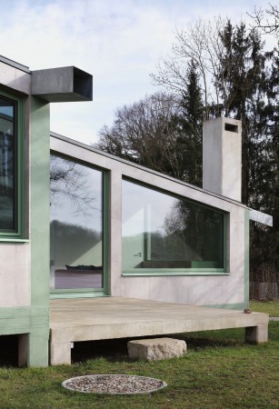 Anerkennung: Ferienhaus Struktur und Strukturalismus in der Landschaft in Trenthorst von AMUNT