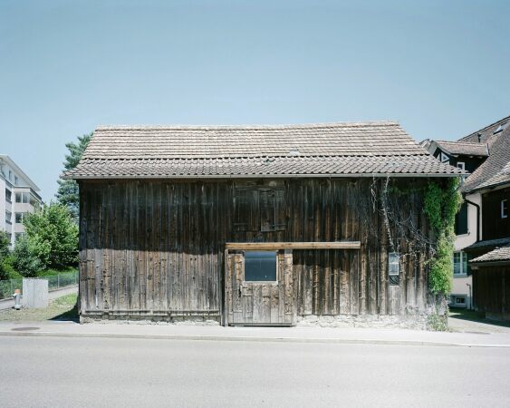 Anerkennung: Scheunenumbau Alles im Rahmen in Mnnedorf (CH) von Lukas Lenherr Architektur; Foto vor dem Umbau