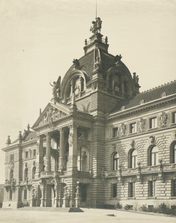 Hermann Eggert: Straburg, Kaiserpalast, 18841889