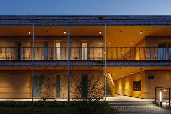 Anerkennung: Zurck in die Zukunft  Mitarbeiterwohnhaus Leutkirch von f64 Architekten und Stadtplaner fr elobau