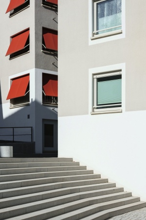 Anerkennung: Zeitgeme Stadtgeschichtsschreibung  Wohnen am Mhltorplatz Balingen von nbundm* Architekten und Stadtplaner fr die Wohnbaugenossenschaft Balingen