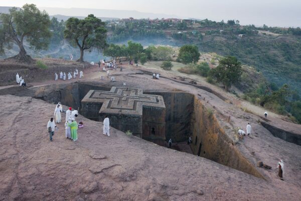 Biete Ghiorgis, Felsenkirche, Lalibela, thiopien, 2012