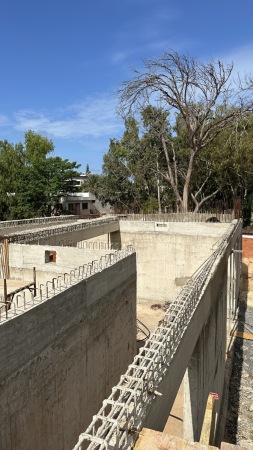 Baustellenbesuch beim Goethe-Institut in Dakar