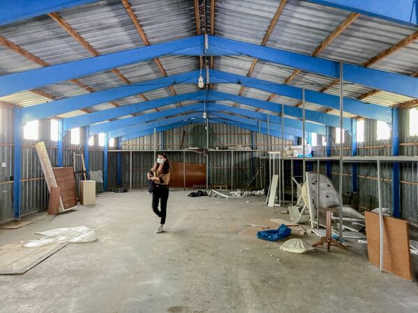 Lagerhaus vor dem Umbau