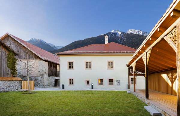 Nominiert: Revitalisierung Rimml Areal in Oberhofen im Inntal von Arge U1 architektur und Harald Krpfl. Bauherrschaft: Gemeinde Oberhofe