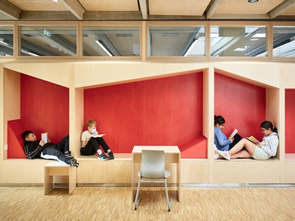 Nominierung: Sanierung der kooperativen Gesamtschule Leeste in Weyhe von Remke Partner Innenarchitekten (Barsinghausen)