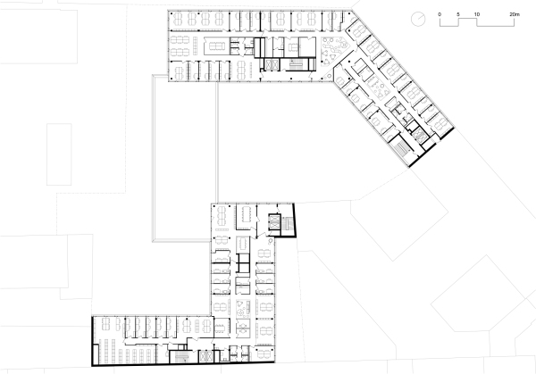 Grundriss 5. Obergeschoss