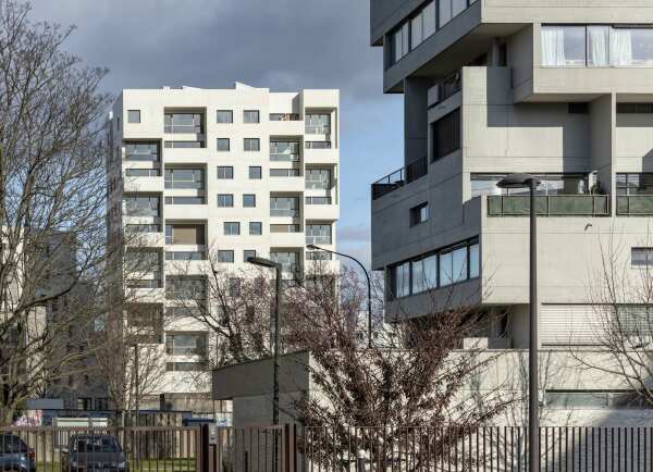 Wohnensemble in Ivry-sur-Seine von BOB361