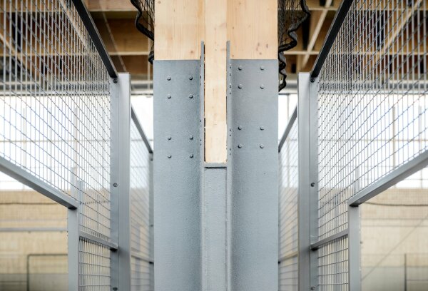 Padel-Tennishalle in M�lnlycke von Tengbom