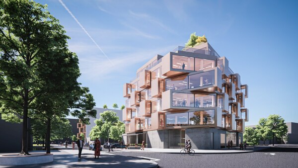 A LASKA, Holzhybridbau fr Bronutzung, Berlin