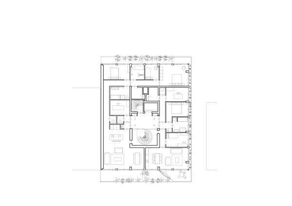 Grundriss Regelgeschoss Aufbau