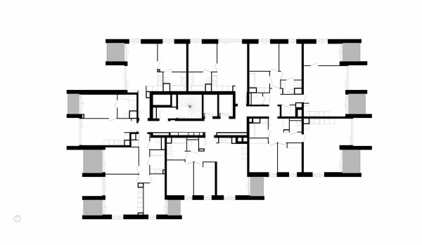 Grundriss 4. Obergeschoss