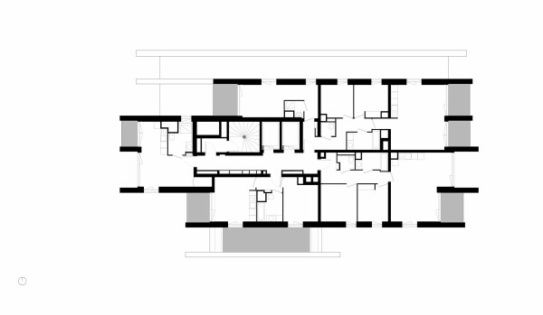 Grundriss 12. Obergeschoss