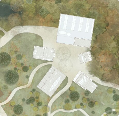 Lage und Grundriss Nature Village