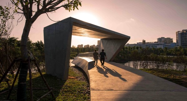 Sanya Mangrove Park in der Provinz Hainan, China, 2020