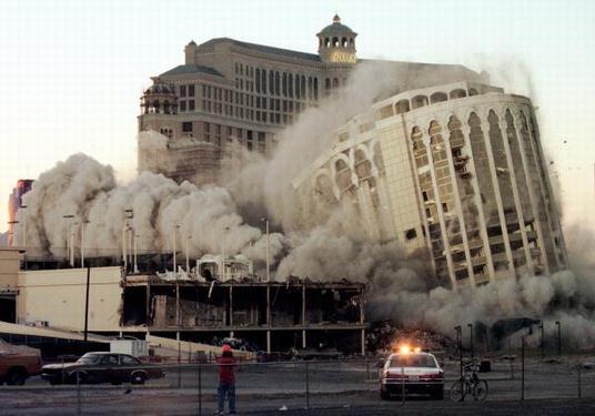 Hotel Aladdin in Las Vegas gesprengt