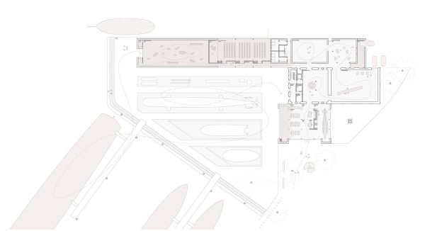 1. Preis: New Architekten mit Grow Landschaftsarchitektur (Kln). Grundriss