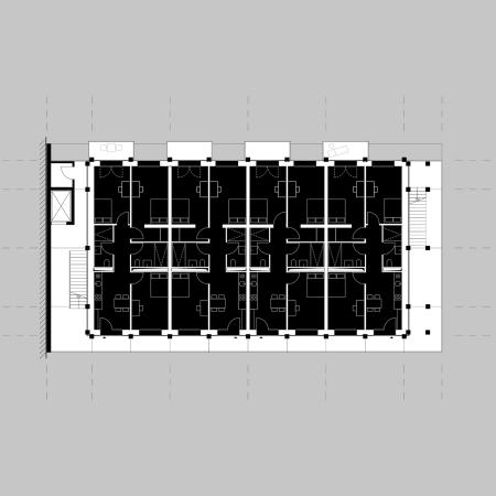 Gartenhaus: Grundriss 1. Obergeschoss