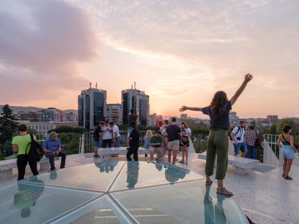 Kulturzentrum von MVRDV in Tirana
