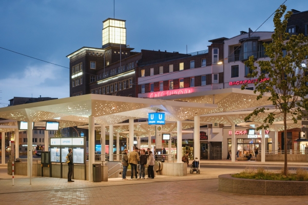 Umgestaltung Jahnplatz in Bielefeld