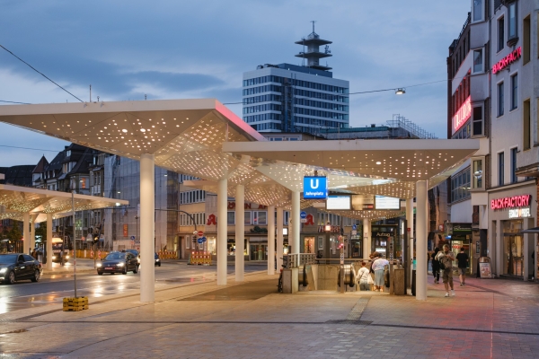 Umgestaltung Jahnplatz in Bielefeld