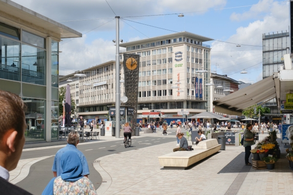Umgestaltung Jahnplatz in Bielefeld