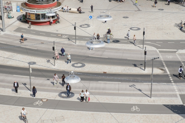 Umgestaltung Jahnplatz in Bielefeld