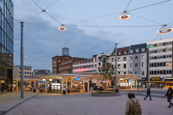 Umgestaltung Jahnplatz in Bielefeld