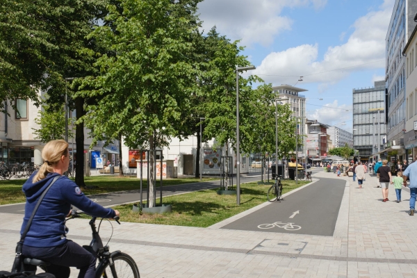 Umgestaltung Jahnplatz in Bielefeld