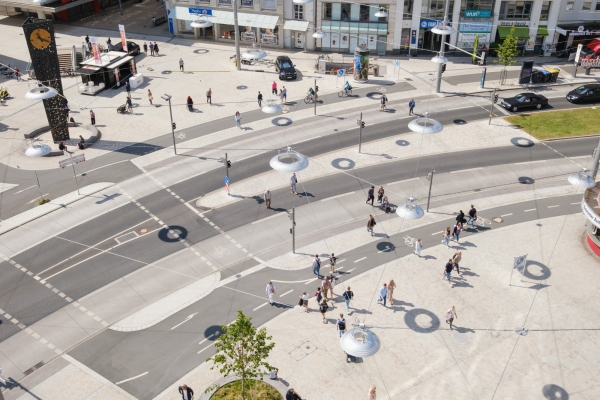 Umgestaltung Jahnplatz in Bielefeld