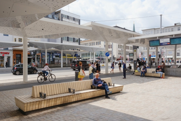 Umgestaltung Jahnplatz in Bielefeld