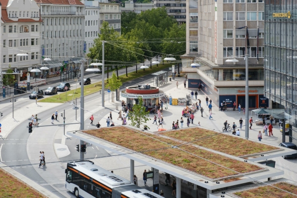 Umgestaltung Jahnplatz in Bielefeld