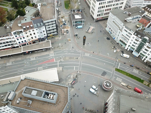 Situation vor dem Umbau