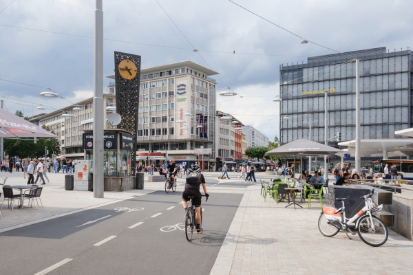 Umgestaltung Jahnplatz in Bielefeld