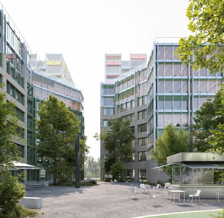 3. Preis: Robertneun mit Atelier Loidl (beide Berlin): Wettbewerbsbeitrag von 2022, Visualisierung