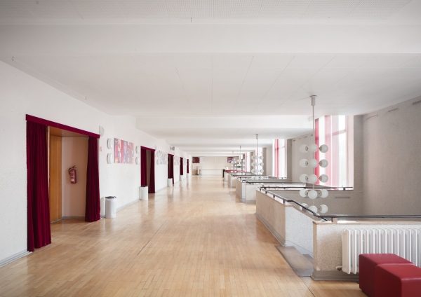 Eines der Foyers im Obergeschoss seitlich des Groen Saals, 2020