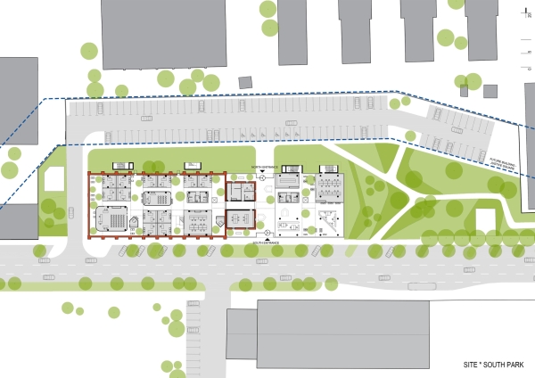 Amtsgebude in Zagreb von MORE arhitekture