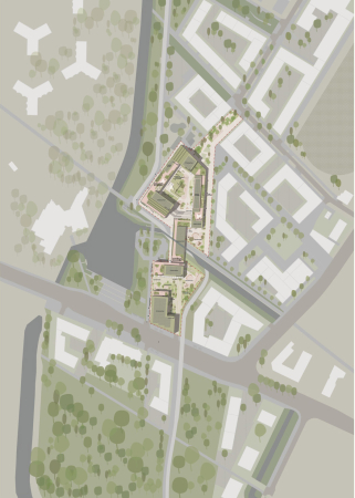 2. Platz: sauerbruch hutton (Berlin), Lageplan