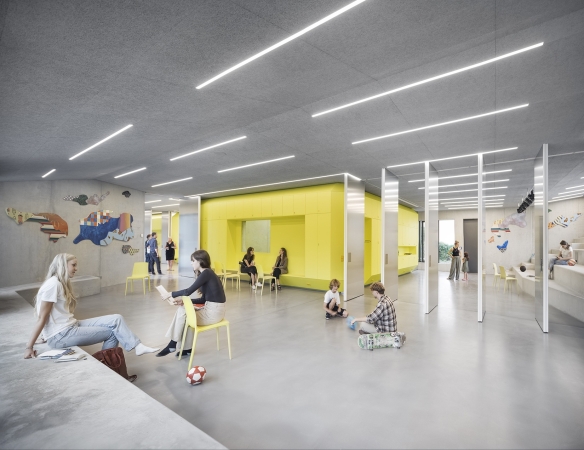 Schulerweiterung von Kersten Kopp Architekten in Berlin