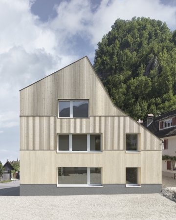 Wohn- und Geschftshaus in Hohenems von MWArchitekten