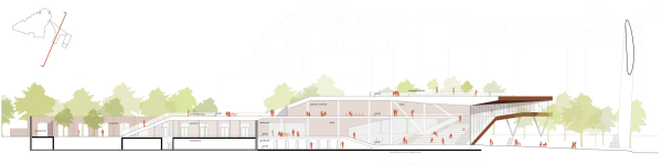 2. Preis: querkraft Architekten (Wien) mit Green4Cities (Wien) � L�ngsschnitt